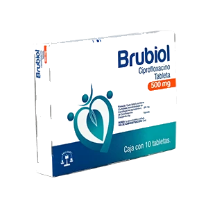 BRUBIOL (CIPROFLOXACINO 500MG) 10TABS