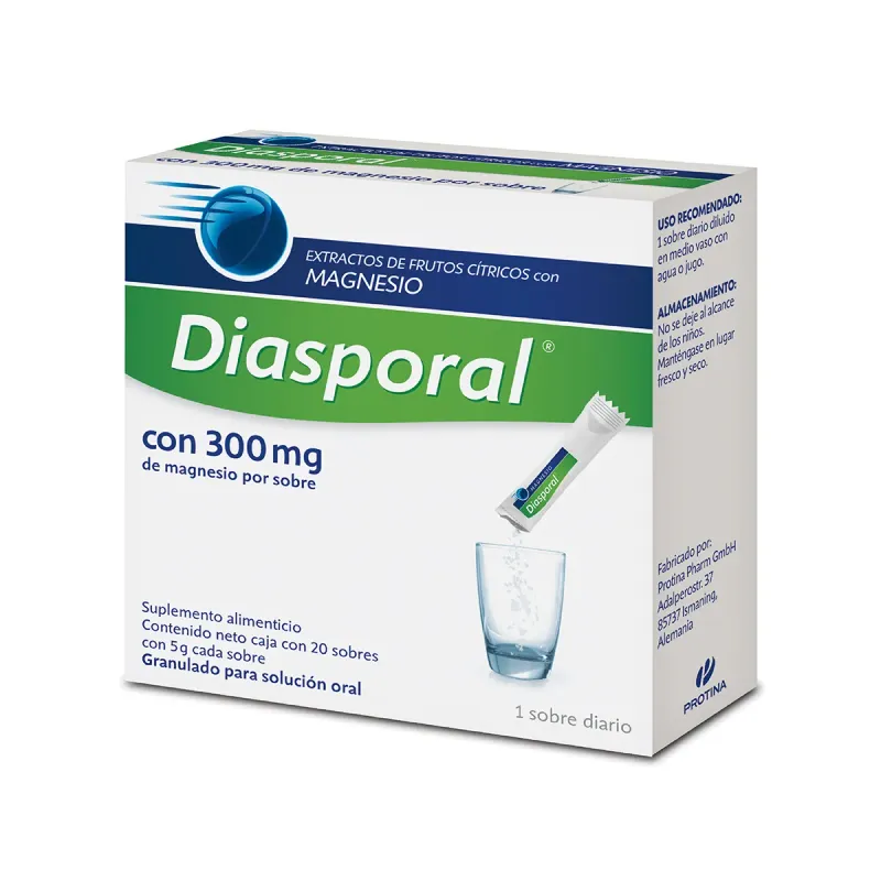 DIASPORAL SUP ALIM 300MG SB 20