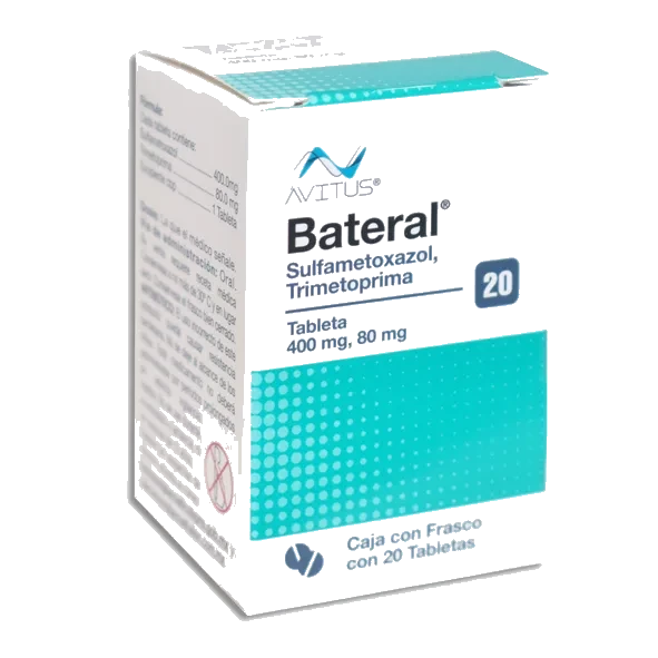 BATERAL (SULFAMETOXAZ/TRIMETOPRI) 20TABS