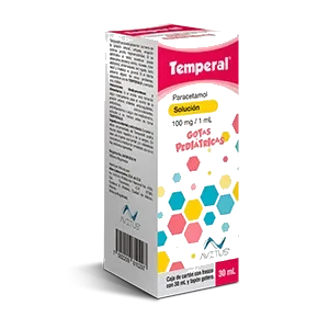 TEMPERAL(PARACETAMOL 100MG/1ML)30ML SOL