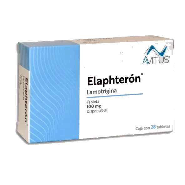 ELAPHTERON (LAMOTRIGINA 100MG) 28TABS