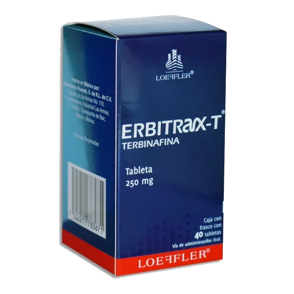 ERBITRAX-T (TERBINAFINA 250MG) 40TABS