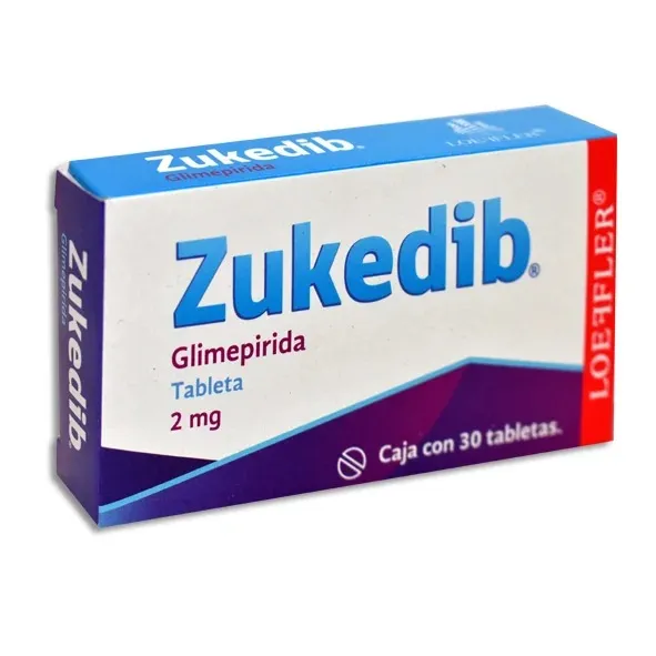 ZUKEDIB (GLIMEPIRIDA 2MG) 30TABS