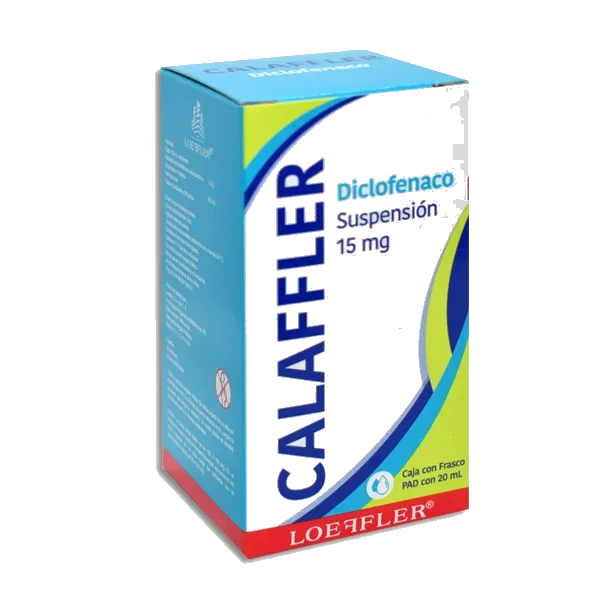 CALAFFLER (DICLOFENACO 15MG/ML)20ML SUSP