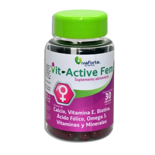 VIT-ACTIVE FEM 30 CAPS 1.3G C/U