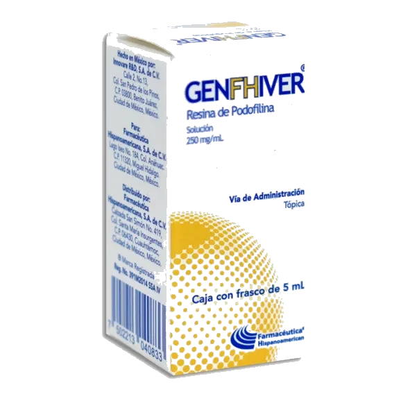 GENFHIVER SOL 250 MG/5ML