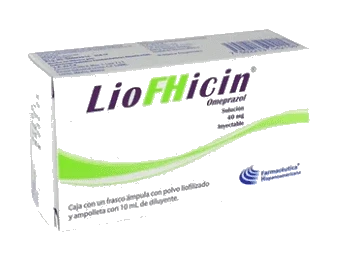 LIOFHICIN (OMEPRAZOL 40MG) SOL 1AMP