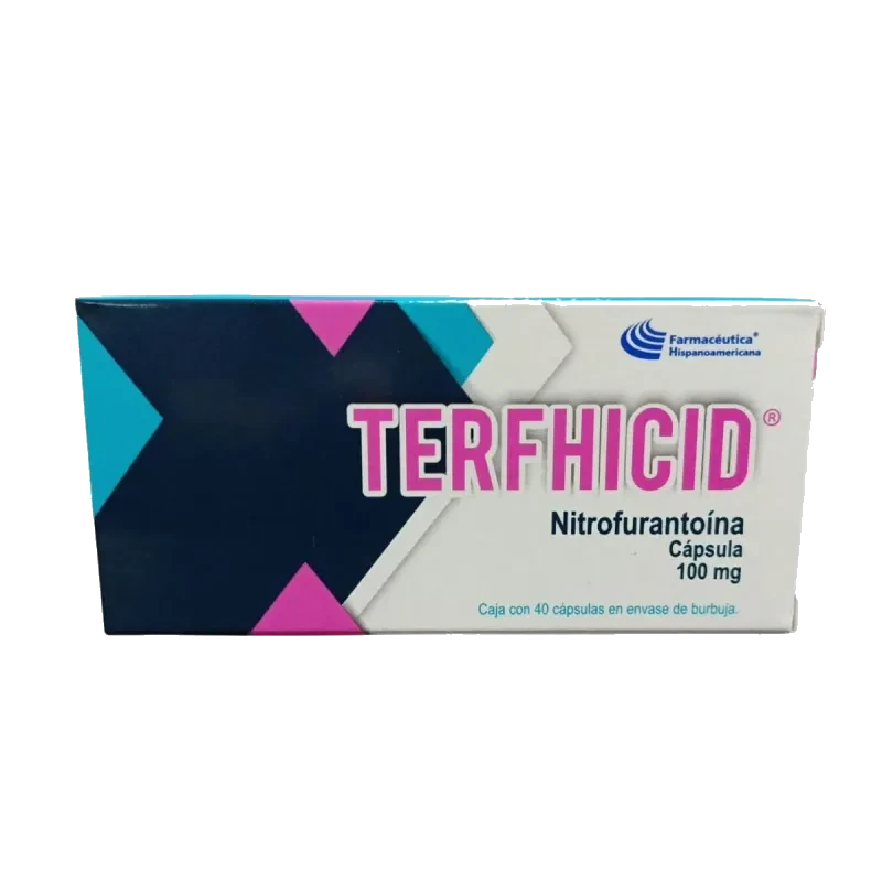 TERFHICID (NITROFURANTOINA 100MG) 40CAPS
