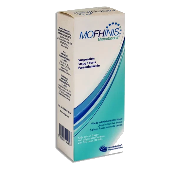 MOFHINIS (MOMETASONA) 140DOSIS SUSP