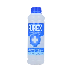 PUREX ALCOHOL DESNAT 1 BOT 250 ML
