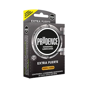 PRUDENCE EXTRA FUERTE CARTESA 3 CONDONES