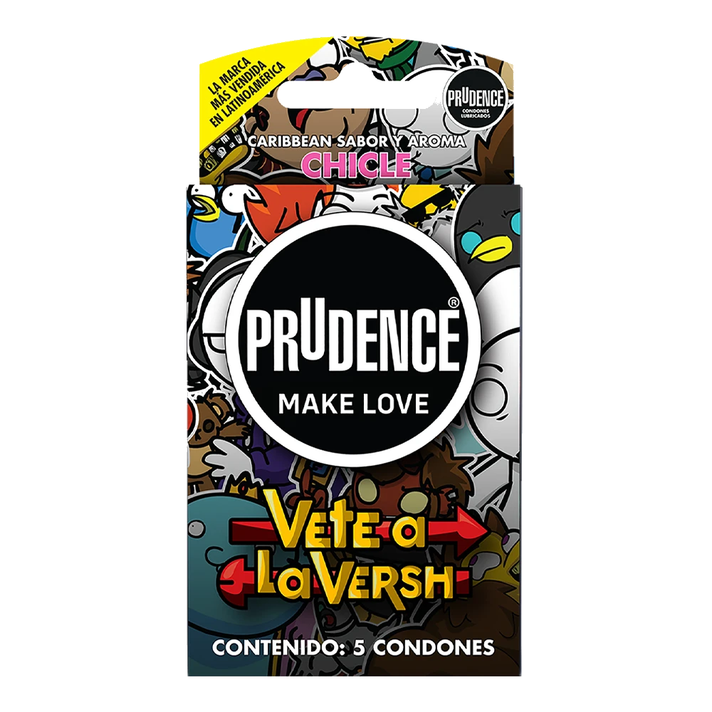 PRUDENCE CHICLE 1 CAJA 5 PZAS