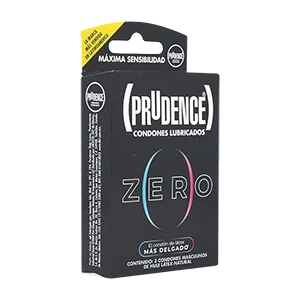 PRUDENCE ZERO CAJA C/3 CONDONES