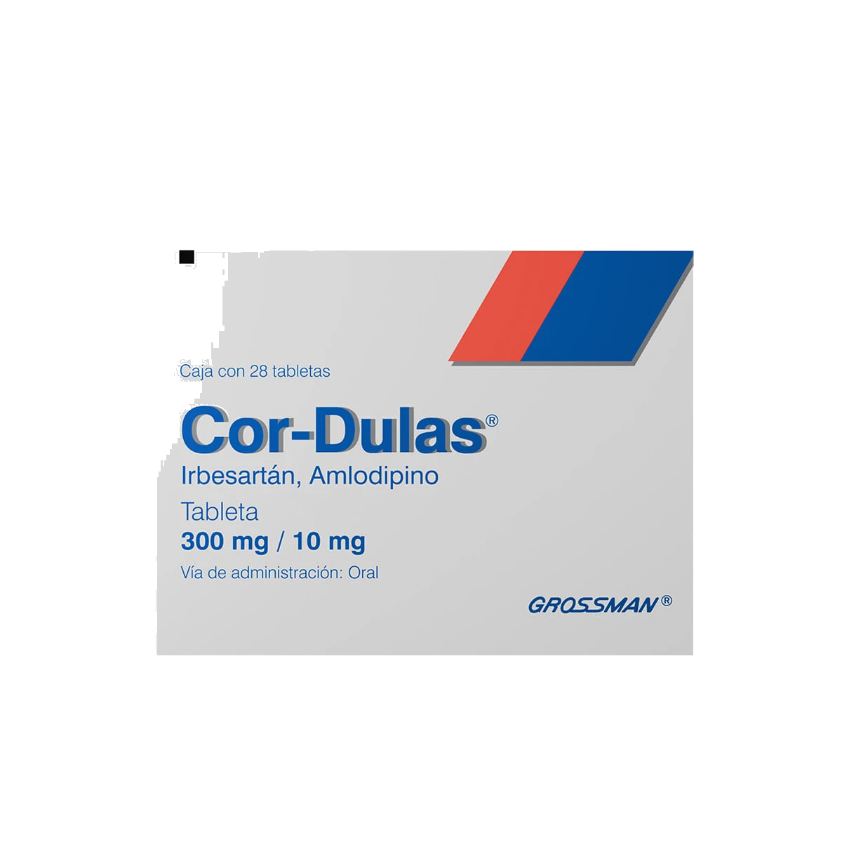 COR-DULAS 28 TAB 300 MG/10 MG