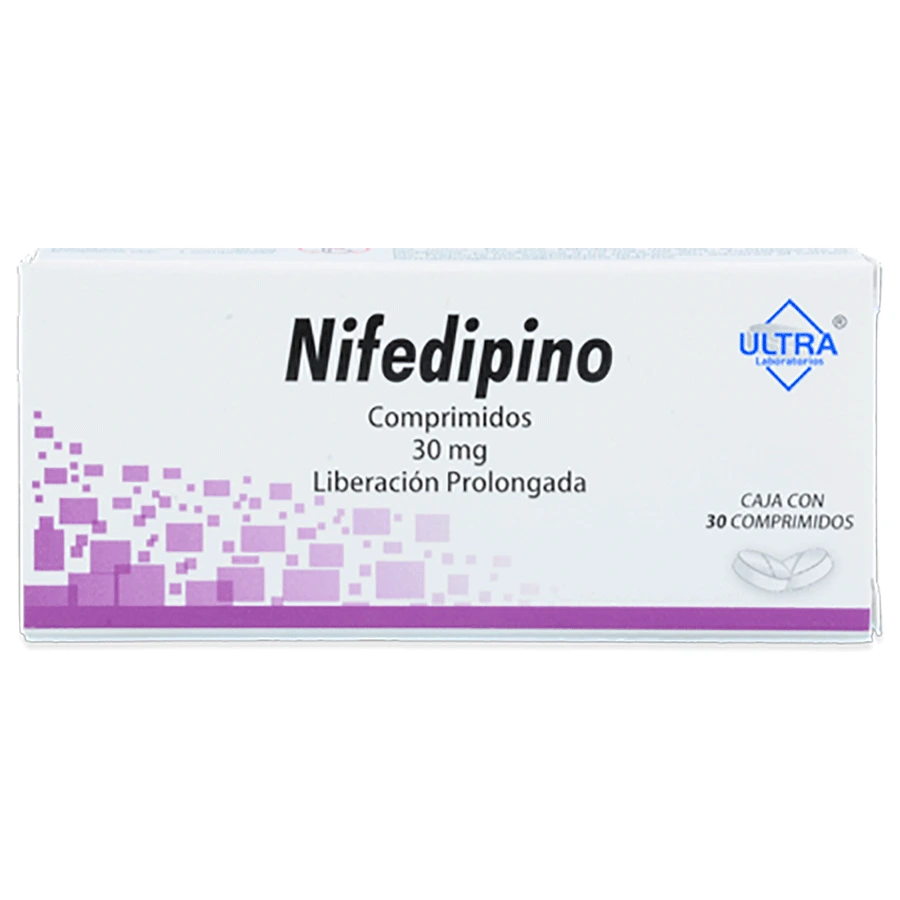 NIFEDIPINO LP 30 MG 30 CPR  LGEN