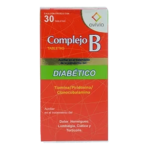 COMPLEJO B DIABETICO 30 TABS
