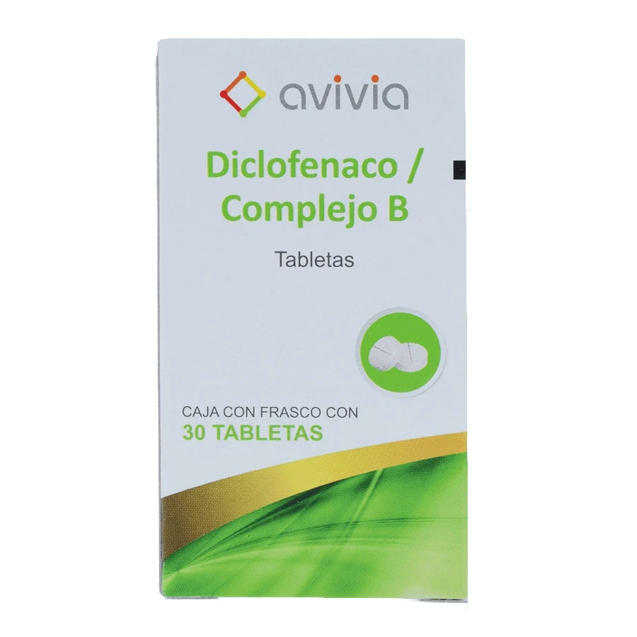 DICLOFENACO/COMPLEJO B 30 TABS