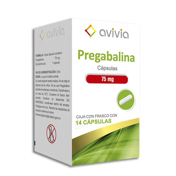 PREGABALINA 75MG AVIVIA