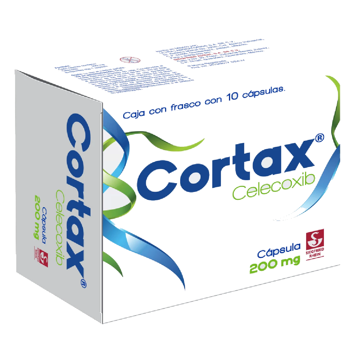 Cortax 200 Mg 10 Cápsulas