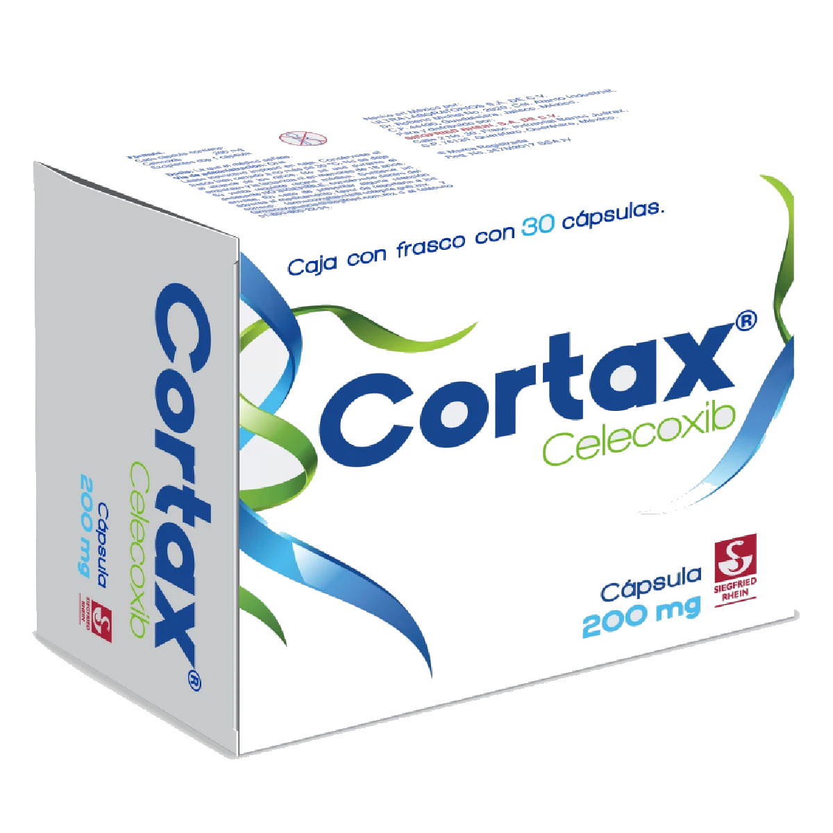 Cortax 200 Mg 30 Cápsulas