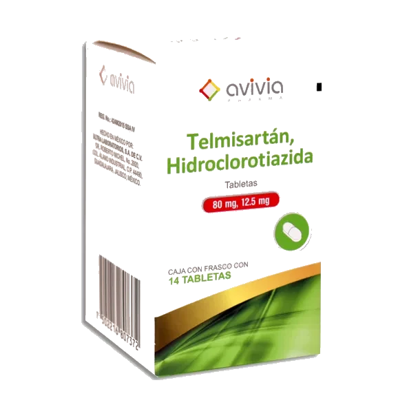 TELMISARTAN, HIDROCLOROTIAZIDA 80/12.5MG AVIVIA