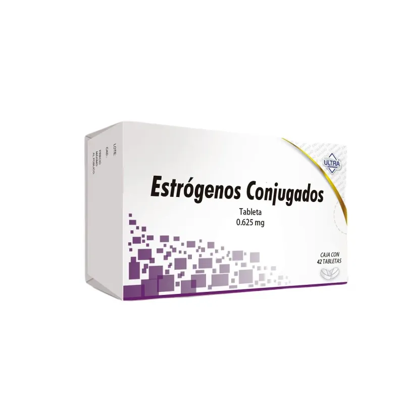 ESTROGENOS CONJUGADOS 0.625MG 42TABS