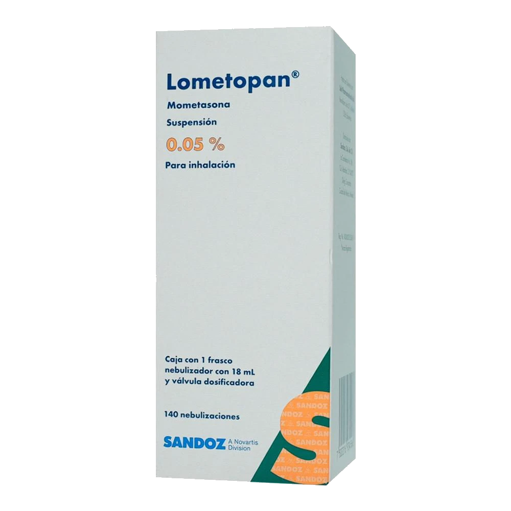 Lometopan 50 mcg 140 Nebulizaciones Suspensión 18 ml