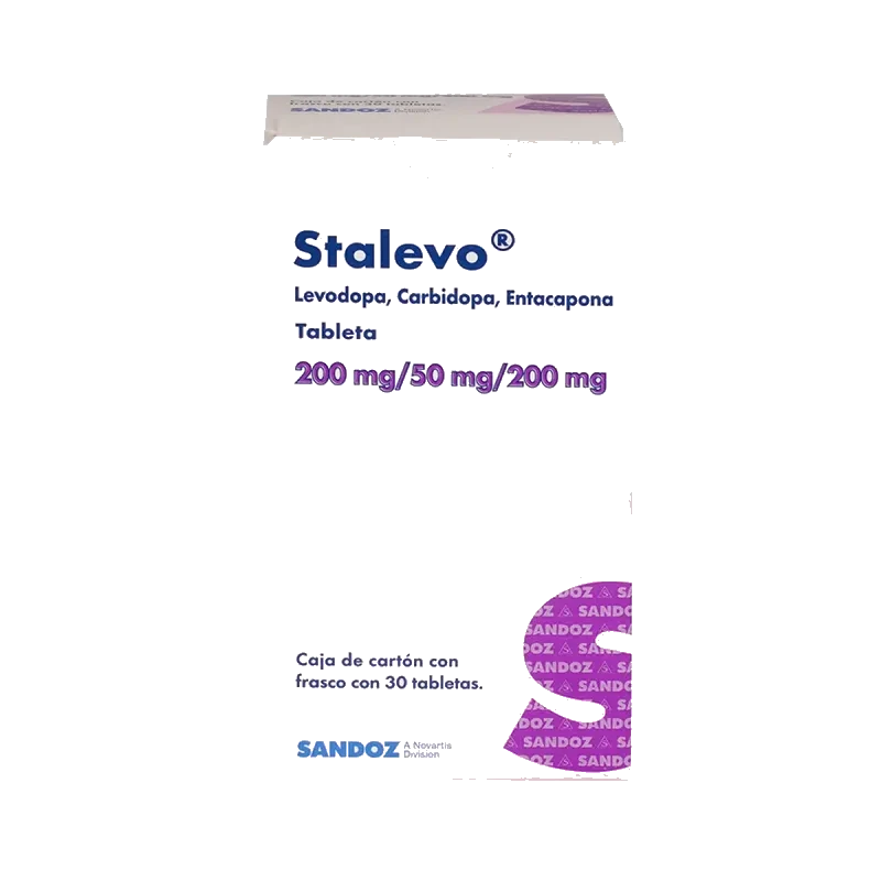Stalevo 200/200/50 Mg 30 Tabletas