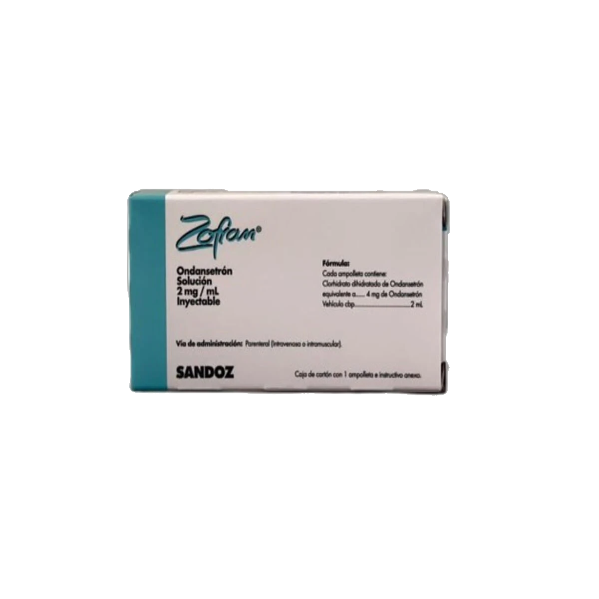 Zofran 4 mg Ampolleta 1x2 ml