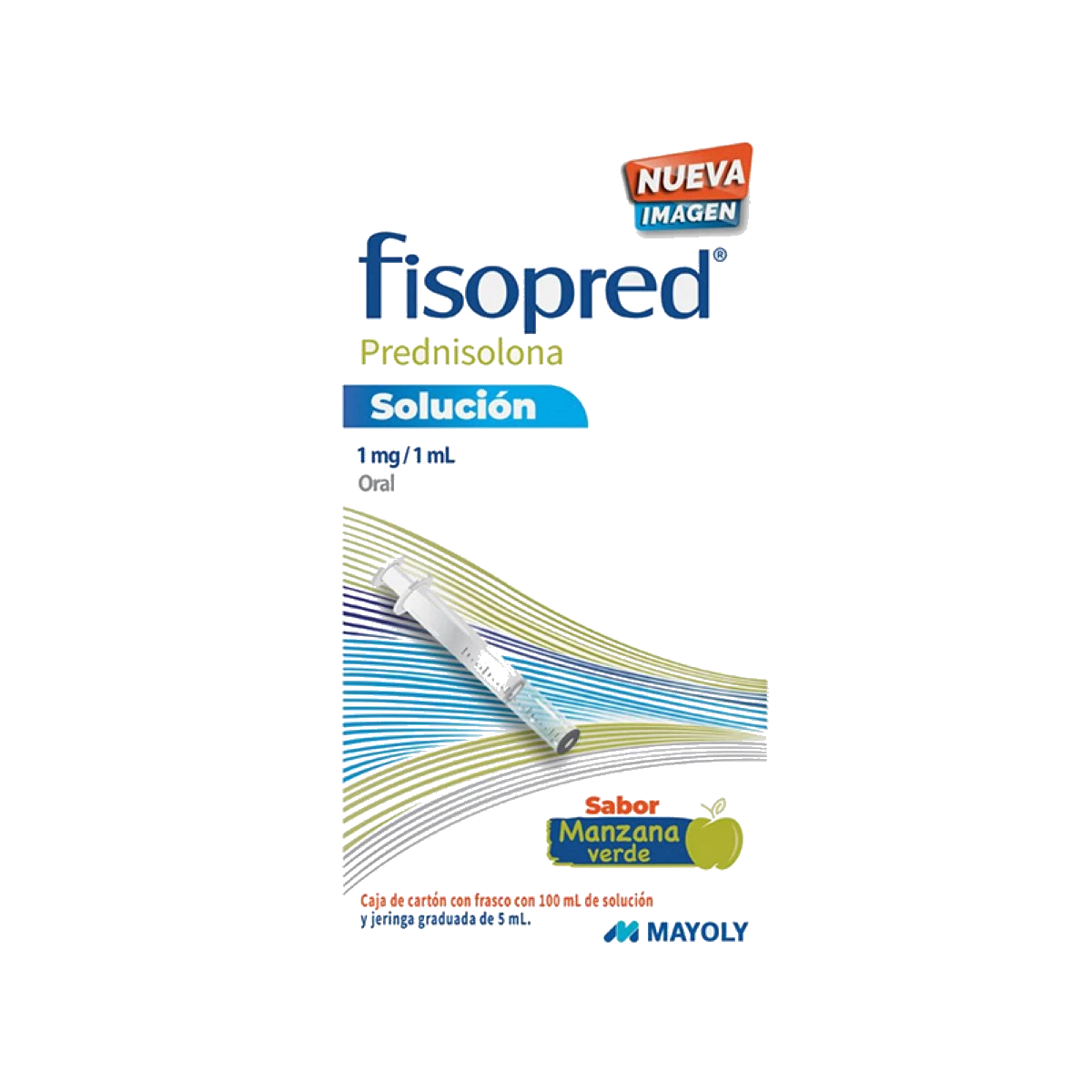 FISOPRED 1 SOL 100 ML MANZANA VERDE