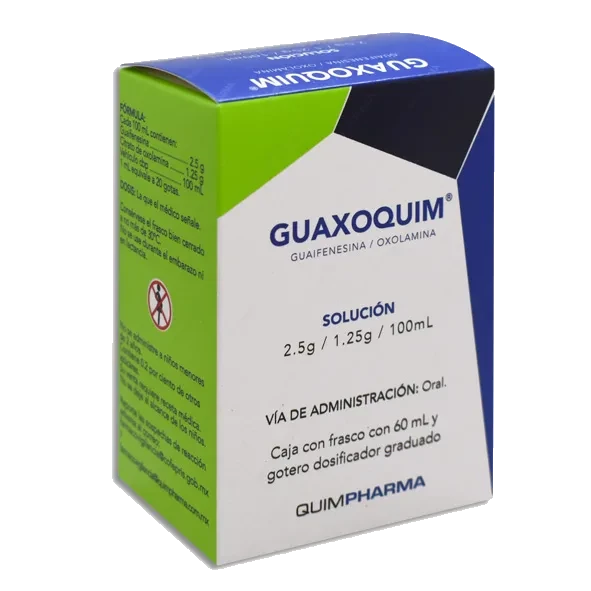 GUAXOQUIM PED (GUAIFENES/OXOLA) 60ML SOL