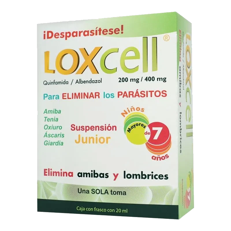 LOXCELL JR 200/400MG SUSP 20ML *SNF*