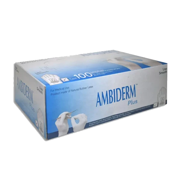 GUANTE AMBIDERM NO ESTERIL MEDIANO