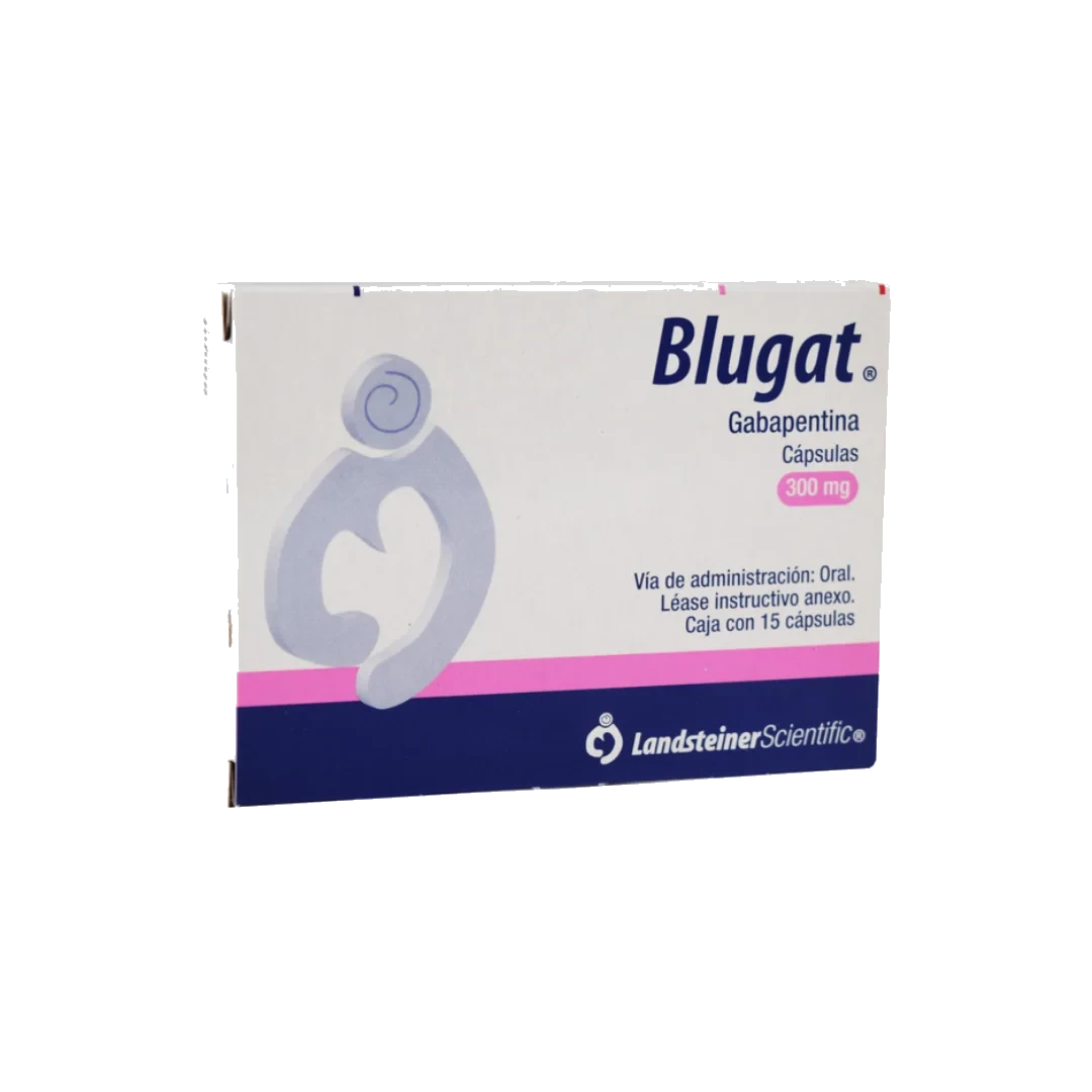 BLUGAT (GABAPENTINA 300MG) 15CAPS