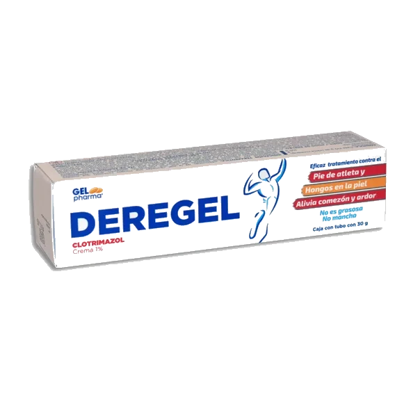 DEREGEL (CLOTRIMAZOL 1%) 30G