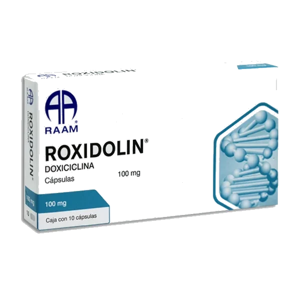 ROXIDOLIN (DOXICICLINA 100MG) 10CAPS