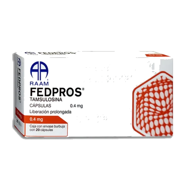 FEDPROS (TAMSULOSINA 0.4MG) 20CAPS