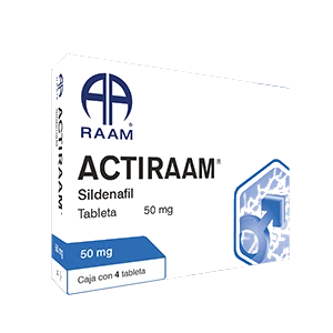 ACTIRAAM (SILDENAFIL 50MG) 4TABS