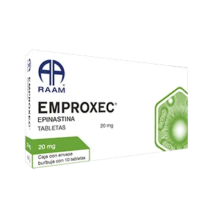 EMPROXEC (EPINASTINA 20MG) 10TABS
