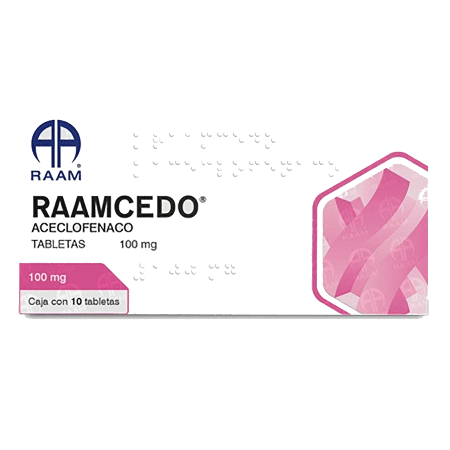 RAAMCEDO (ACECLOFENACO 100MG) 10TABS