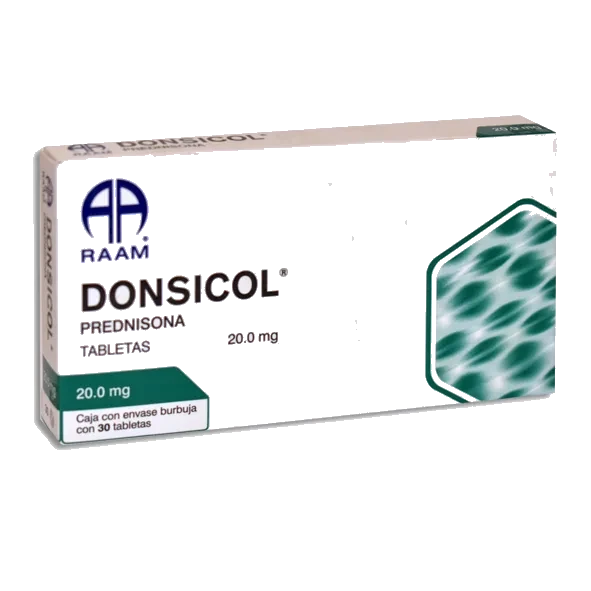 DONSICOL (PREDNISONA 20MG) 30TABS