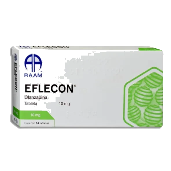 EFLECON (OLANZAPINA 10MG) 14TABS