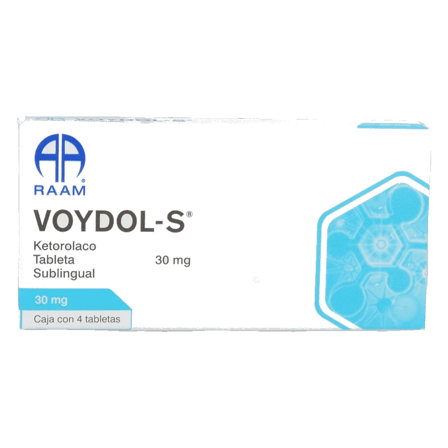 VOYDOL-S (KETOROLACO 30MG) 4TABS