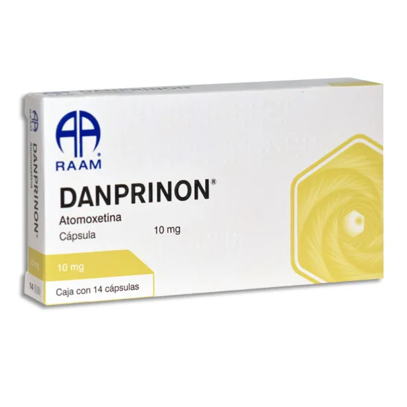 DANPRINON (ATOMOXETINA 10MG) 14 CAPS