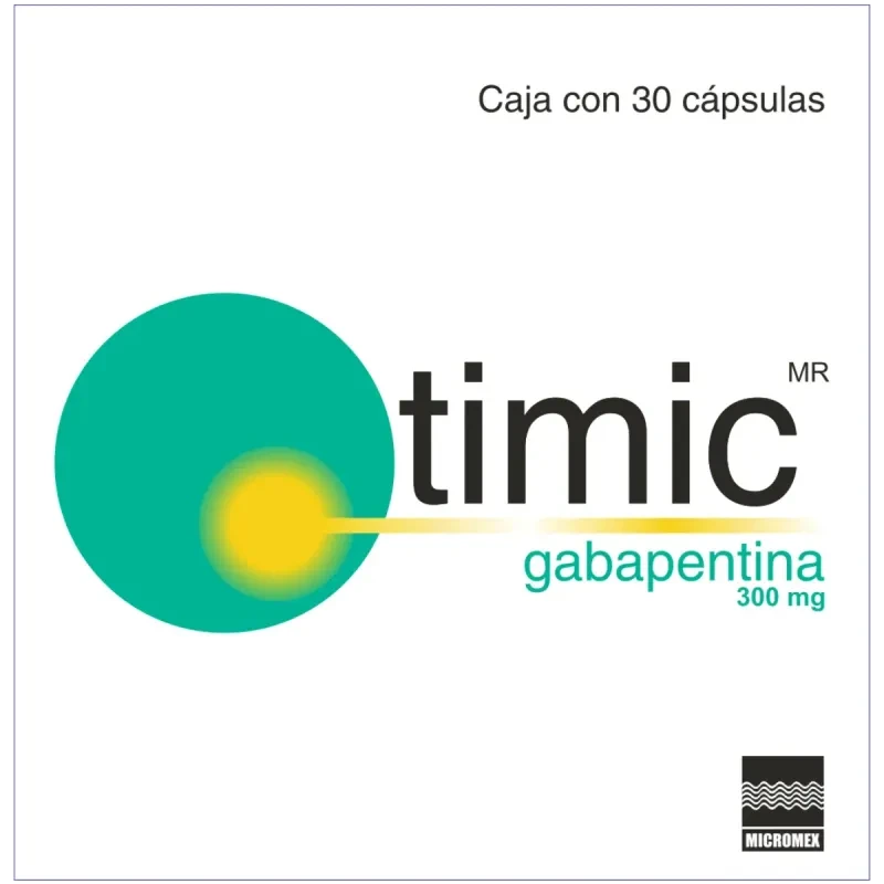 TIMIC 30 CAPS 300 MG