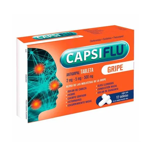 CAPSIFLU (CLORFENAMINACOMP) 12TABS