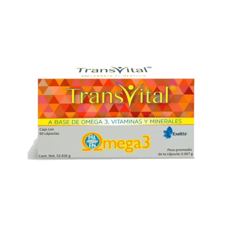 TRANSVITAL 53.826G SUP ALIM 60 CAPS