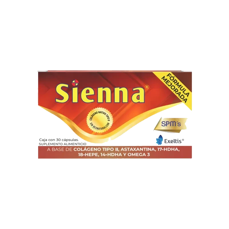 SIENNA COL SPMS SUP ALIM 30CAPS