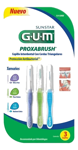PROXABRUSH LIMPIADORES INTERDENTALES C/3 *GUM*