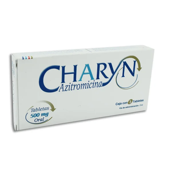 CHARYN (AZITROMICINA 500MG) 3TABS